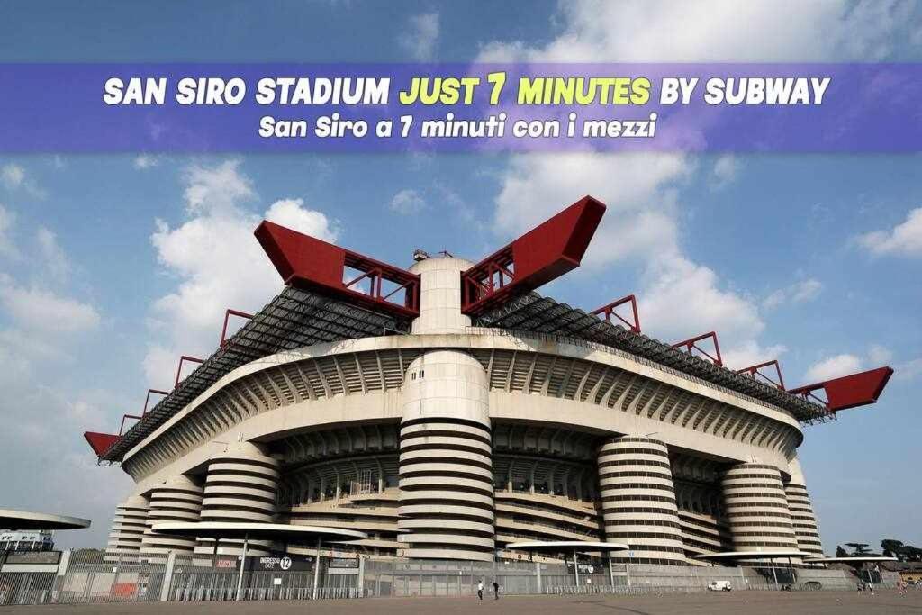 San Siro A 7 Minuti Stanza Top Con Zone Comuni Milan Bagian luar foto
